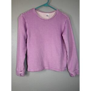 ATHLETA GIRL CRUNCH TIME FREESIA PURPLE CREWNECK LONG SLEEVE‎ SWEATSHIRT XXL 16